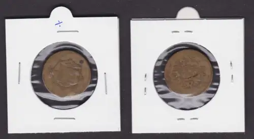 Messing Münze Asien Arabien ? ss (171702)