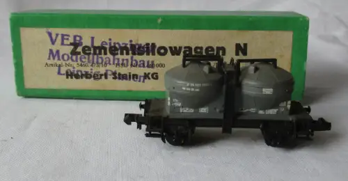 Herbert Stein KG N 5460/473/10 Zementsilowagen DR OVP (137607)