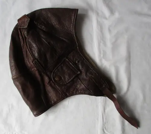 Motorrad Cabrio Lederkappe Motorradkappe Leder Größe ca. 54 (115284)