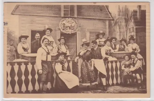 16264 Ak Frankfurt Main Spessartvolksfest 3. 12.1910 Verein Hochspessartfreunde