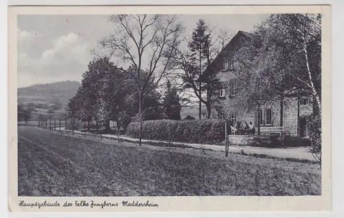 39750 Ak Meddersheim Hauptgebäude des Felke Jungborns 1939