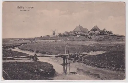 97603 Ak Hallig Hooge - Middeltritt, Gesamtansicht