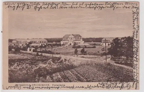 40205 AK Nordholz-Deichsende - Ferienheim, Gesamtansicht 1922