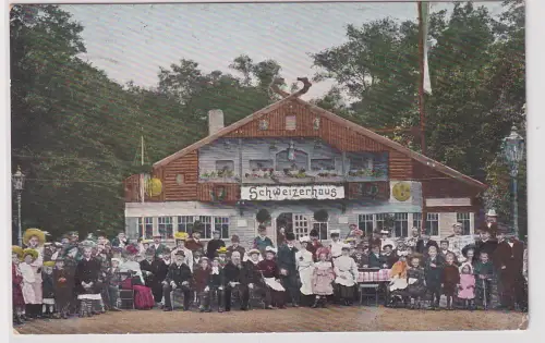 06965 Ak Zwickau Industrie- u. Gewerbe-Ausstellung - Das Schweizerhaus 1906