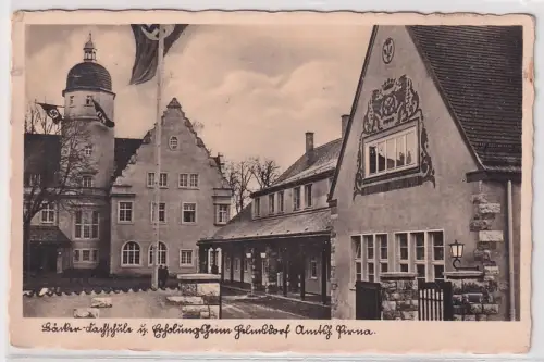 41238 Ak Helmsdorf b. Pirna Bäcker-Fachschule und Erholungsheim 1938