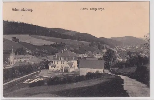 19350 Ak Schmiedeberg Sächsisches Erzgebirge 1911