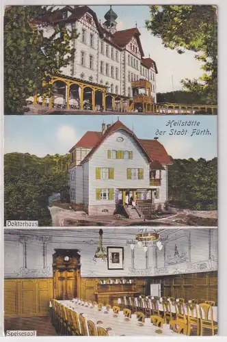 37497 Mehrbild Ak Heilstätte der Stadt Fürth um 1950