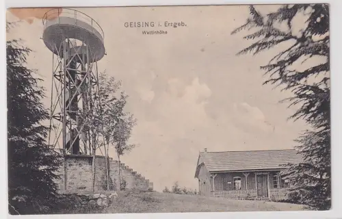 55931 Ak Geising Erzgebirge Wettinhöhe 1910