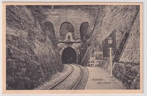 56422 Ak Hameln Klüt-Tunnel 1908
