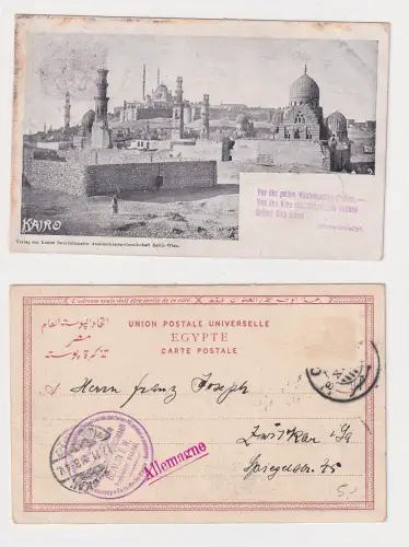 51988 Ak Kairo Zitadelle und Friedhof 1908