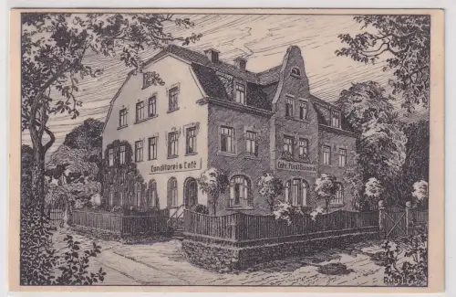 75452 Ak Lauter Conditorei & Café Fürst Bismark um 1911