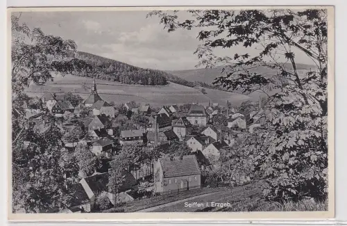 96069 Ak Seiffen Erzgebirge Totalansicht 1934