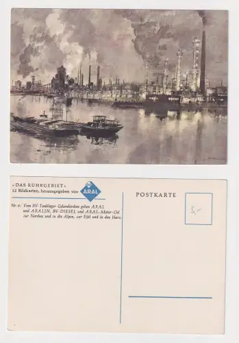 94815 Ak Das Ruhrgebiet Bildkarte Nr. 6 von ARAL um 1950