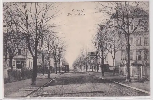 901475 Ak Borsdorf Bismarckstrasse 1912