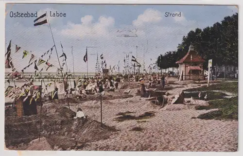 38153 AK Ostseebad Laboe Strand 1915