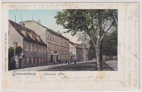 26301 Patent Ak Grossenhain Johannes Allee 1912