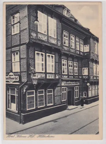 96764 Ak Hildesheim Hotel "Wiener Hof" 1940