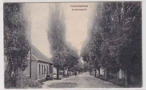42215 Ak Hohenlobbese Strassenansicht 1915