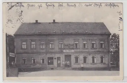 48258 Feldpost Ak Werdau Leubnitz Bahnhviadukt 1915