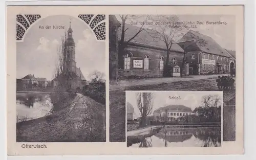 900616 Mehrbild Ak Otterwisch Gasthof zum goldenen Lamm usw. um 1940