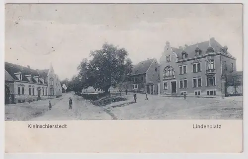 55064 Ak Kleinschierstedt in Anhalt Lindenplatz 1928