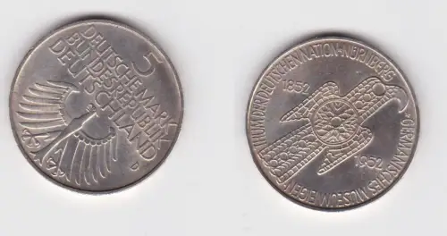 BRD Gedenk Münze 5 Mark Germanisches Museum 1952 vz (172500)