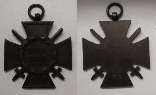 Ehrenkreuz für Frontkämpfer 1914-1918 Hersteller O.2 (173102)