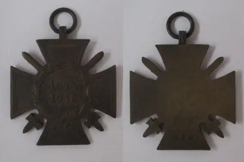 Ehrenkreuz für Frontkämpfer 1914-1918 Hersteller G&S Glaser & Sohn (172707)