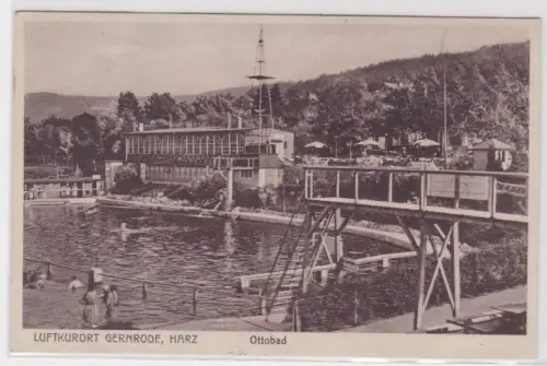 98582 AK LUFTKURORT GERNRODE, HARZ. Ottobad.  um 1930