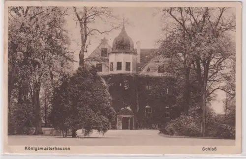 908386 Ak Königswusterhausen - Blick auf Schloss um 1916