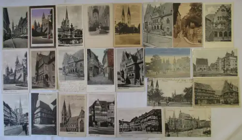 102836/82 Ak Halberstadt Ortsansichten etwa 1900 bis 1940