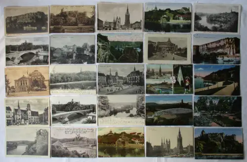 113543/100 Ak Halle an der Saale Stadtansichten etwa 1900 bis 1940