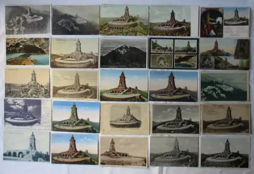 110279/100 Ak Kyffhäuser und Umgebung am Harz etwa 1900 bis 1940