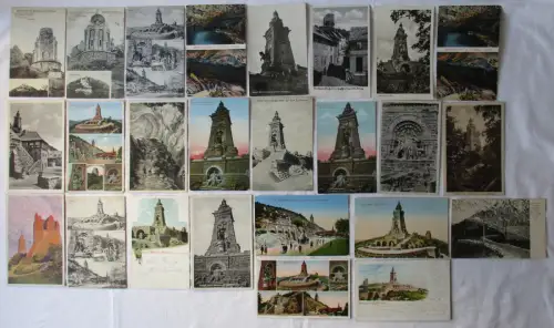 110279/100 Ak Kyffhäuser und Umgebung am Harz etwa 1900 bis 1940