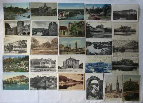 114626/100 Ak Halle an der Saale Stadtansichten etwa 1900 bis 1940