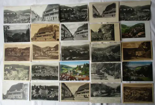 100034/46 Ak Stolberg im Harz Ortsansichten etwa 1900 bis 1940