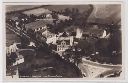 45910 Ak Guteborn b. Meerane. Orig.Fliegeraufnahme.  1943