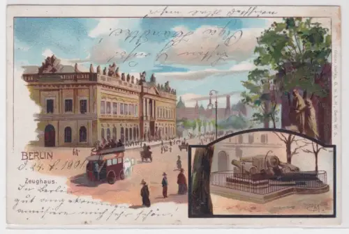 29546 Ak BERLIN. Zeughaus. 1901