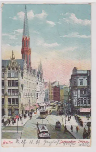 05773 Ak Berlin. Gertraudien-Strasse. 1903