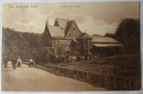 23193 Ak Gelpetal bei Wuppertal Ausflugslokal „Bergisches Nizza“ 1907