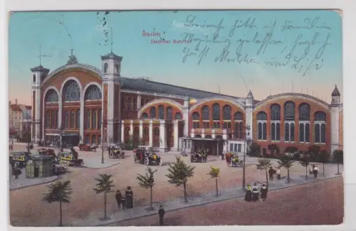 905523 Ak Berlin . Stettiner Bahnhof. 1912