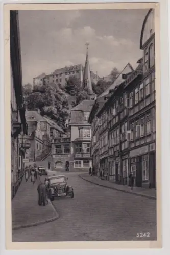 91374 Ak Blankenburg/Haiz - Tränkestraße.  1952