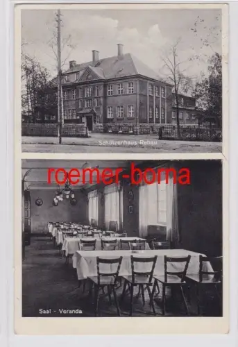 83906 Mehrbild Ak Rehau Gasthaus Schützenhaus 1936