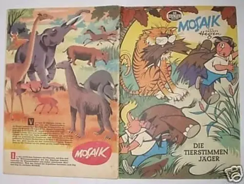 Mosaik von Hannes Hegen Digedags Nummer 66 von 1962