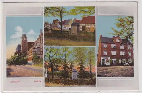 89631 Mehrbild Ak Lützkewitz Profen Bäckerei und Konditorei um 1930