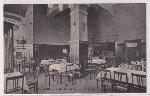 97793 Ak Jena Palast Hotel Fürstenhof Bierrestaurant 1915