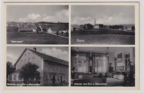 79679 Mehrbild Ak Vatersdorf (Buch am Erlbach) Gastwirtschaft um 1930