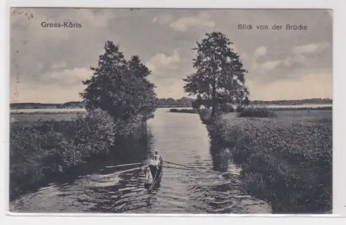 23004 Ak Gross-Köris. Blick von der Brücke. 1924