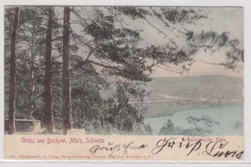 901320 Ak Gruss aus Buckow, Märk. Schweiz. Bollersdorfer Höhe. 1903
