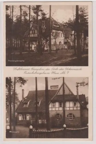 06420 Mehrbild Ak Luftkurort Templin die Perle der Uckermark Posterholungsheim 
